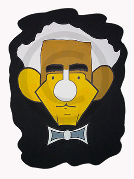 Harry Blackstone Sr In Yellow Limited Edition Fine Art Print by Dean Carnegie