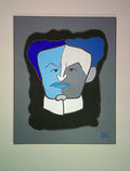 Houdini BLUE Limited Edition Fine Art Magic Print by Dean Carnegie