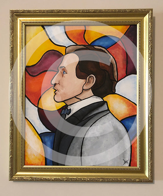 Houdini Magic Art Print Limited Edition by Dean Carnegie