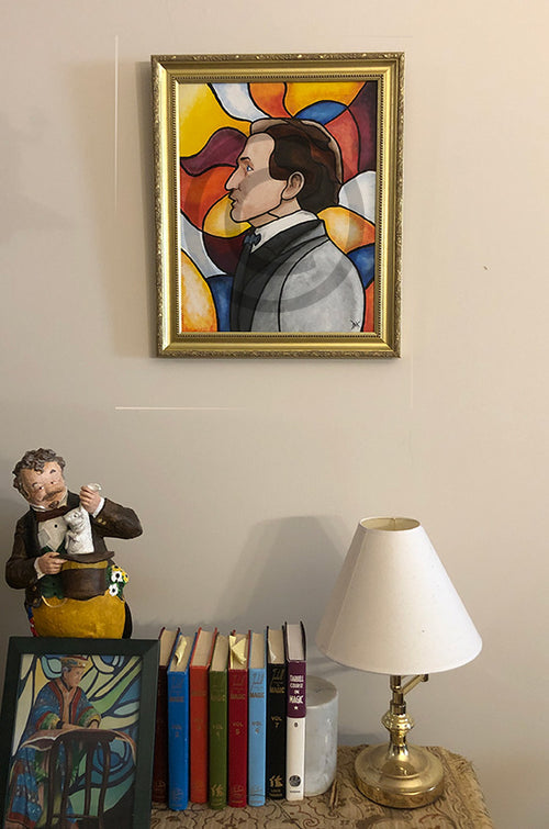 Houdini Magic Art Print Limited Edition by Dean Carnegie